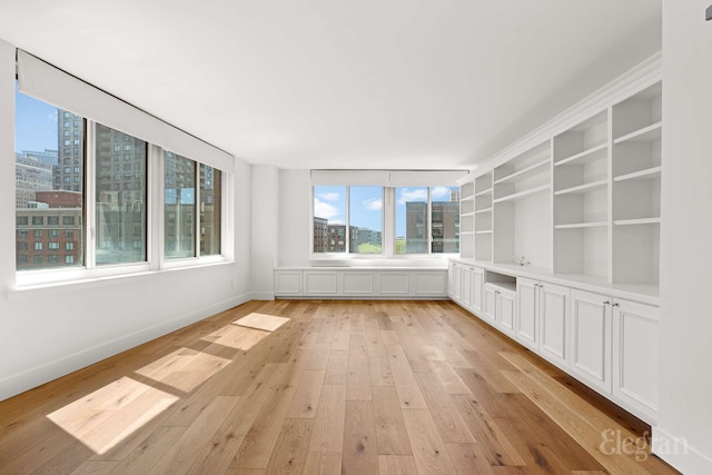 333 Rector Pl Unit 805, New York City, NY 10280 - unfurnished sunroom featuring plenty of natural light and a city view