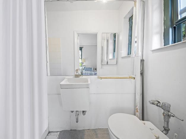 bathroom with toilet