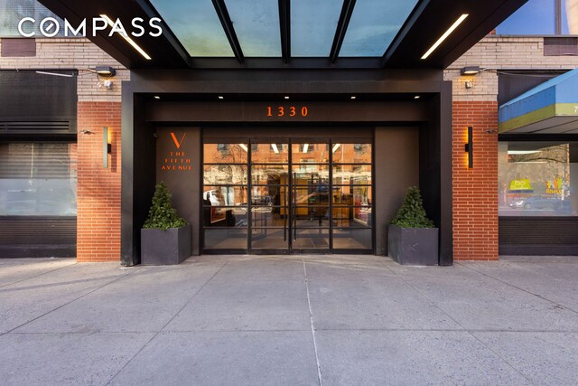 1330 5th Ave Unit 6C, New York City, NY 10026 - entrance to property featuring brick siding