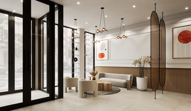 view of building lobby