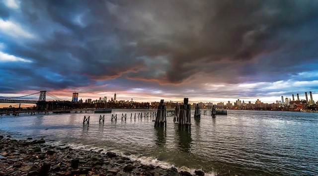184 Kent Ave Unit D603, New York City, NY 11249 - dock area with a water view