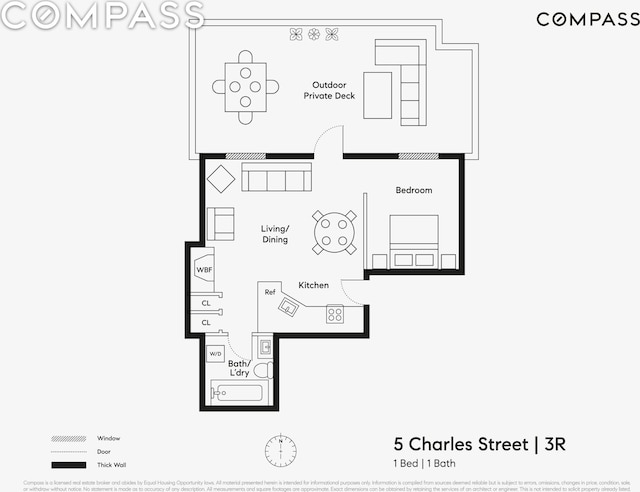 5 Charles St Unit 3R, New York City, NY 10014 - property floor plan