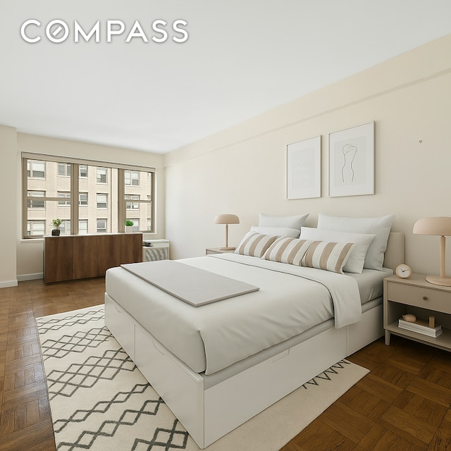 1025 5th Ave Unit 7As, New York City, NY 10028 - bedroom with baseboards