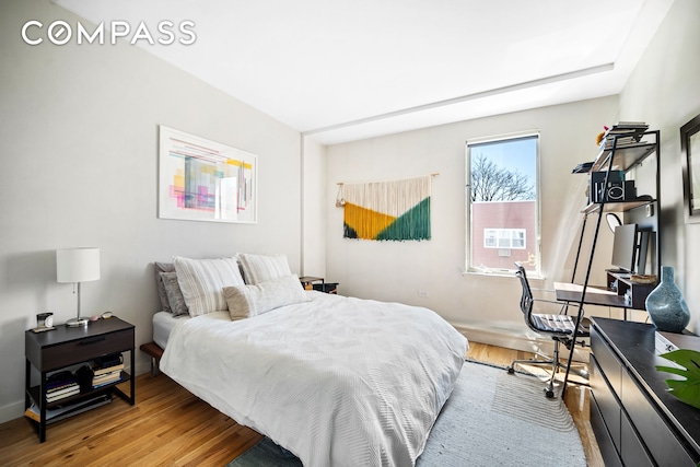 65 Jackson St, New York City, NY 11211 - bedroom featuring wood finished floors and baseboards