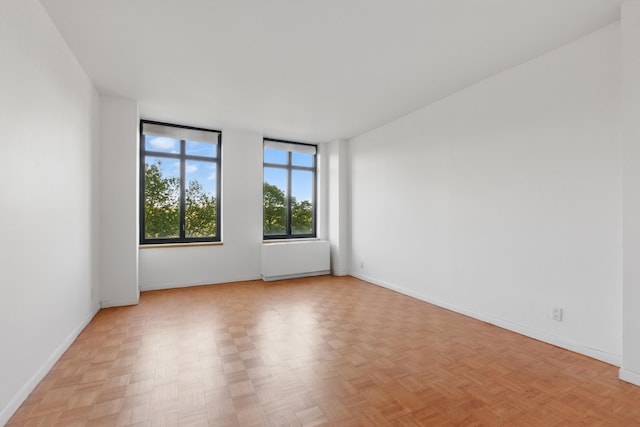 222 Riverside Dr Unit 5A, New York City, NY 10025 - spare room featuring baseboards