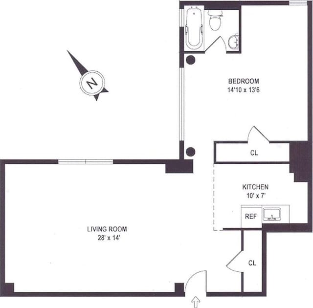 380 Riverside Dr Unit 7B, New York City, NY 10025 - room layout