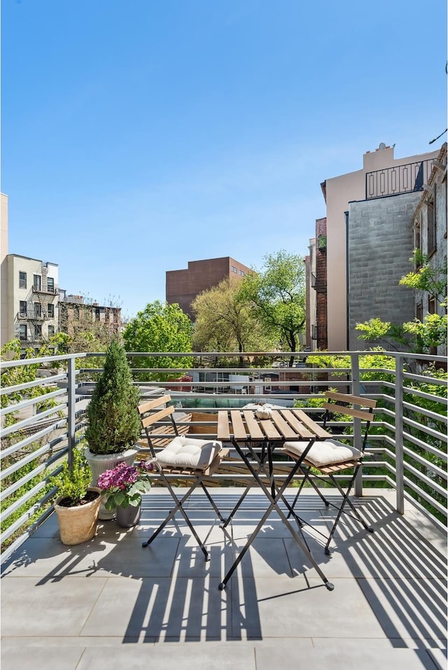 135 Lefferts Pl Unit 3B, New York City, NY 11238 - view of balcony
