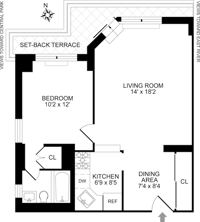 520 E 72nd St Pha, Pha, New York City, NY 10021 - floor plan / room layout