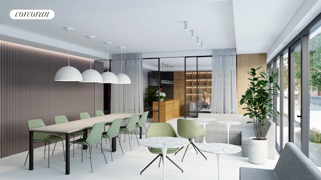building lobby featuring visible vents