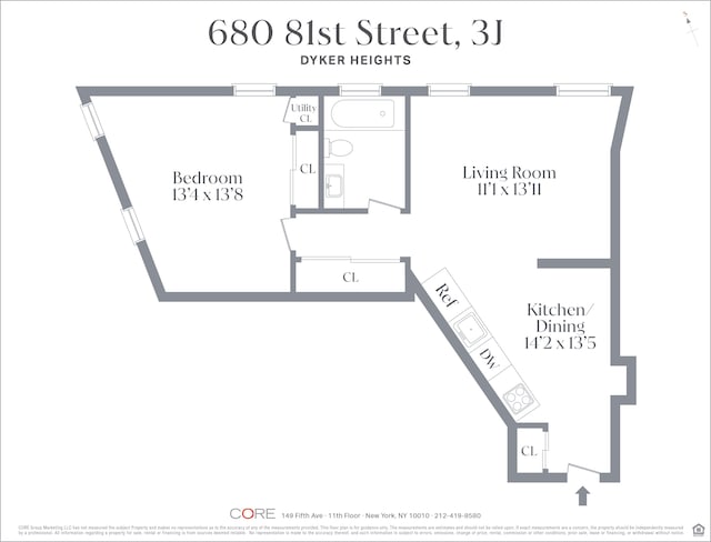 680 81st St Unit 3J, New York City, NY 11228