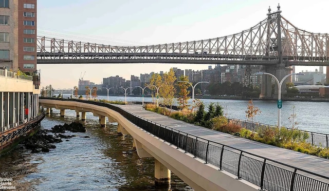 430 E 56th St Unit 4G, New York City, NY 10022 - view of home's community featuring a water view and a city view