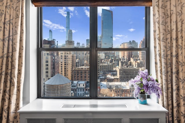 detailed view of a view of skyline