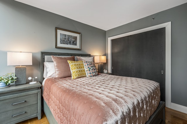 554 4th Ave Unit 3D, New York City, NY 11215 - bedroom featuring wood finished floors and baseboards