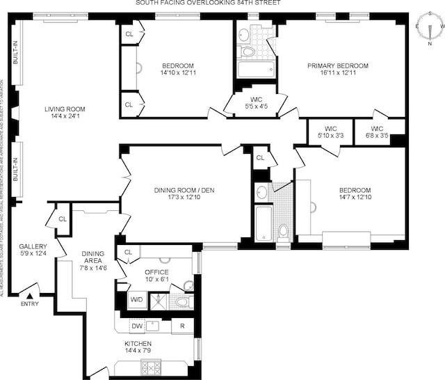 floor plan / room layout