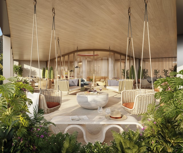 view of patio / terrace featuring outdoor lounge area