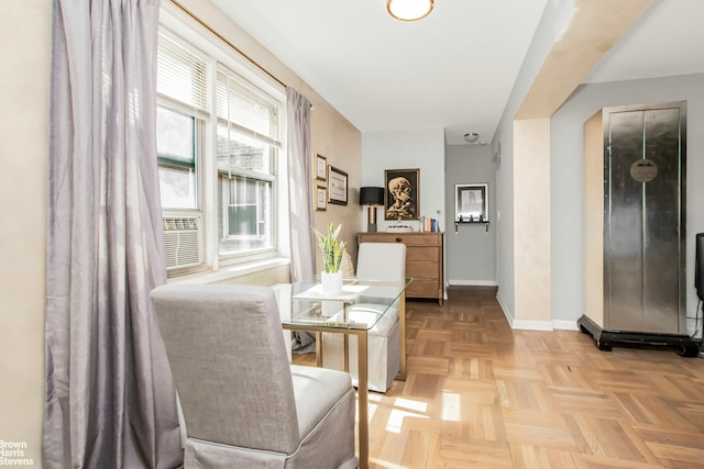 3050 Fairfield Ave Unit 3F, New York City, NY 10463 - living area featuring baseboards