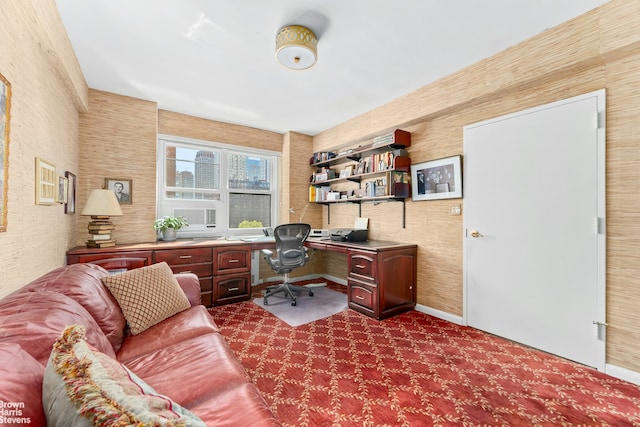 11 Riverside Dr Unit 8Ew, New York City, NY 10023 - office space with dark colored carpet and cooling unit
