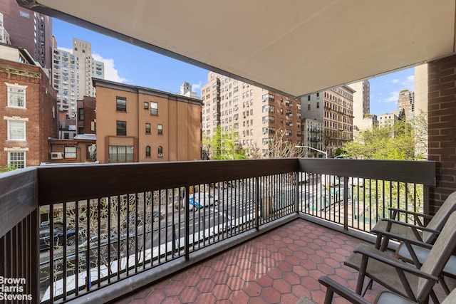 40 E 80th St Unit 3A, New York City, NY 10021 - balcony featuring a view of city