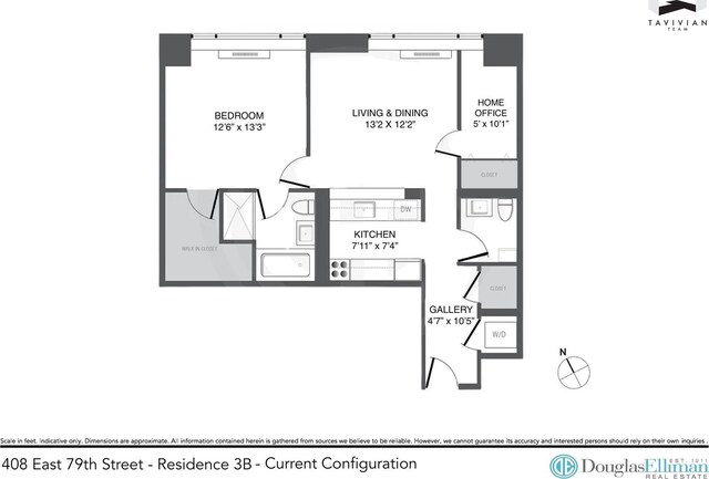 408 E 79th St Unit 3B, New York City, NY 10075 - property floor plan