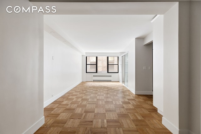 49 W 12th St Unit 1A, New York City, NY 10011 - hall with radiator and baseboards
