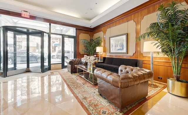 view of community lobby