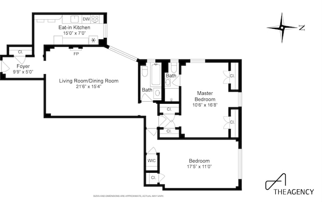 35 W 92nd St Unit 8A, New York City, NY 10025 - property floor plan
