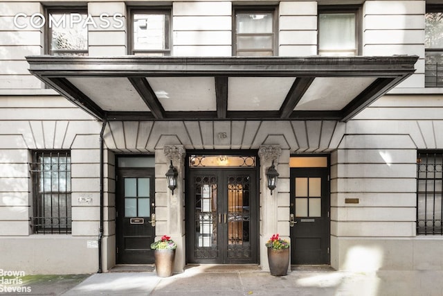 16 E 98th St Unit 8D, New York City, NY 10029 - view of exterior entry with french doors