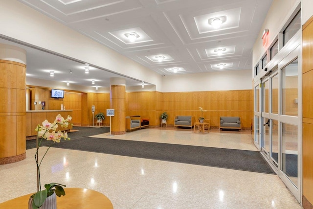 view of community lobby