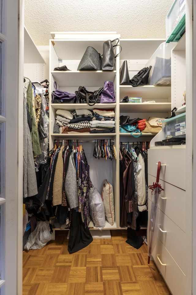 view of spacious closet