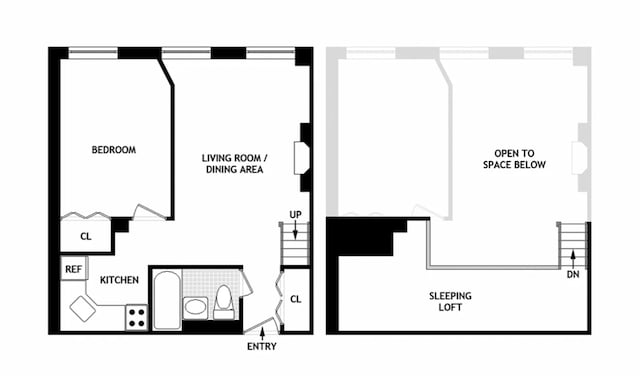 304 W 88th St Unit 1D, New York City, NY 10024 - view of layout