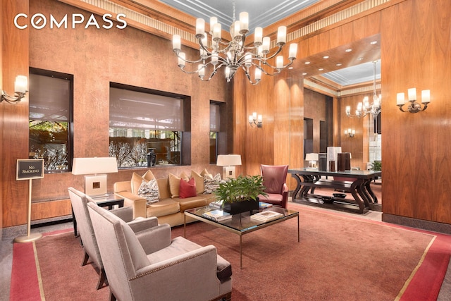 view of community lobby