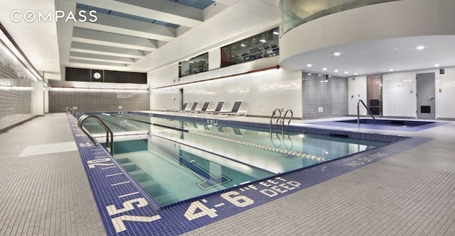 view of pool