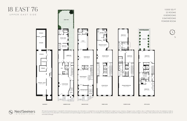 18 E 76th St, New York City, NY 10021 - home floor plan
