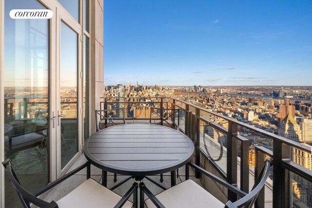 30 Park Pl Unit Ph77A, New York City, NY 10007 - balcony with a city view