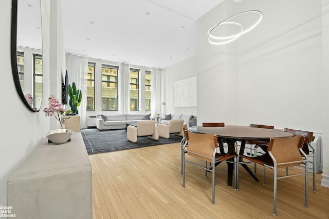 252 7th Ave Unit 3F, New York City, NY 10001 - dining room featuring hardwood / wood-style flooring