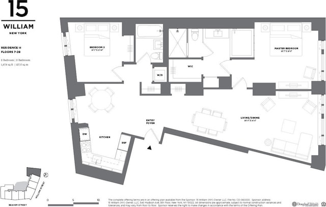 15 William St Unit 19H, New York City, NY 10004