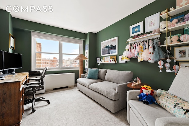 360 W 22nd St Unit 12B, New York City, NY 10011 - office with carpet
