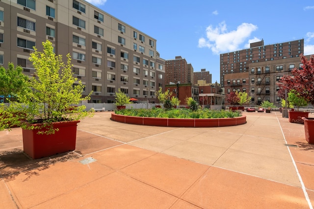 view of property's community with a view of city