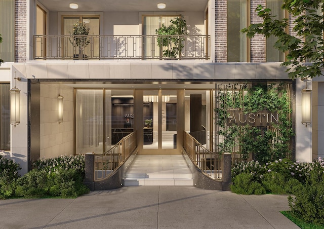 78-29 Austin St Unit Th-1, New York City, NY 11375 - entrance to property featuring a balcony
