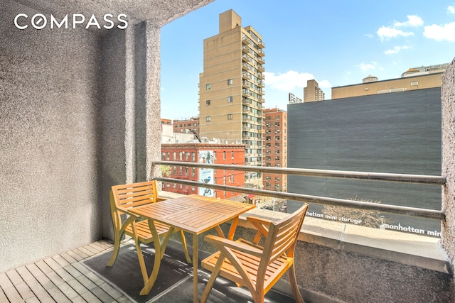 350 E 62nd St Unit 4B, New York City, NY 10065 - balcony with a view of city