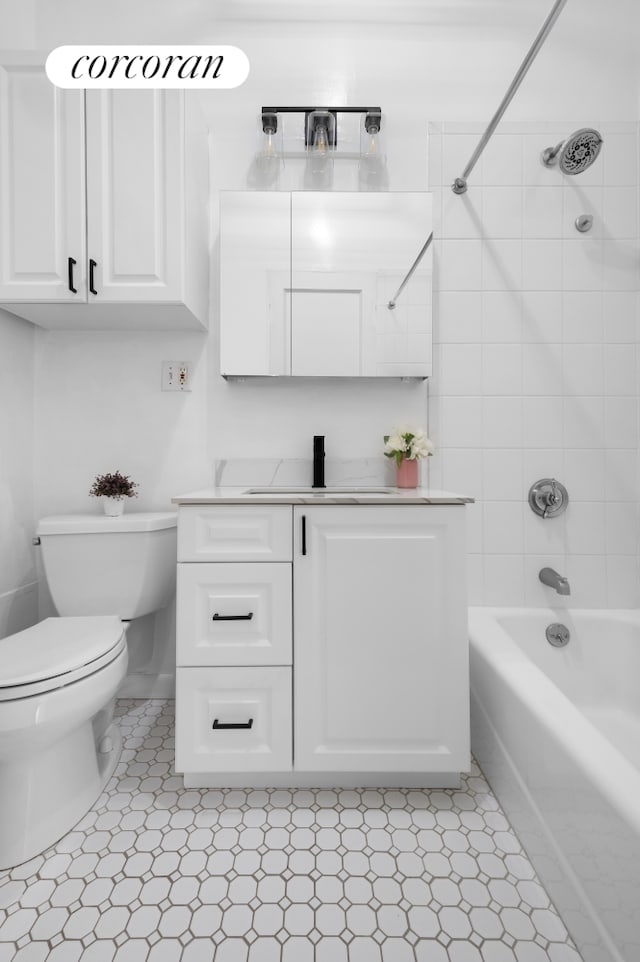 235 W 102nd St Unit 17F, New York City, NY 10025 - bathroom featuring vanity and shower / tub combination