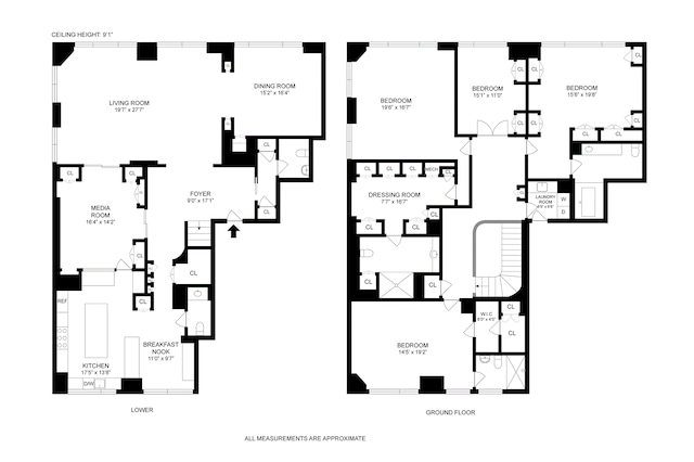 415 E 54th St Unit 25Gg, New York City, NY 10022 - floor plan / room layout