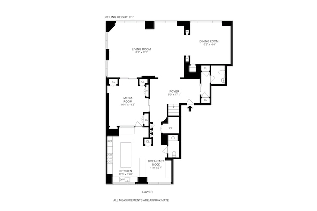 415 E 54th St Unit 25Gg, New York City, NY 10022 - view of property floor plan