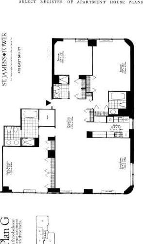 415 E 54th St Unit 25Gg, New York City, NY 10022 - home floor plan