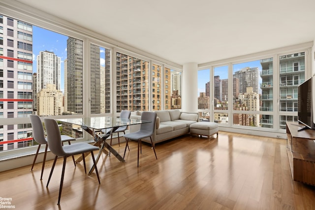 250 E 53rd St Unit 1502, New York City, NY 10022 - view of sunroom