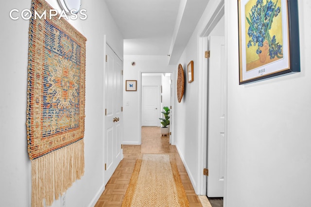 2235 Frederick Douglass Blvd Unit 2L, New York City, NY 10027 - hall with baseboards