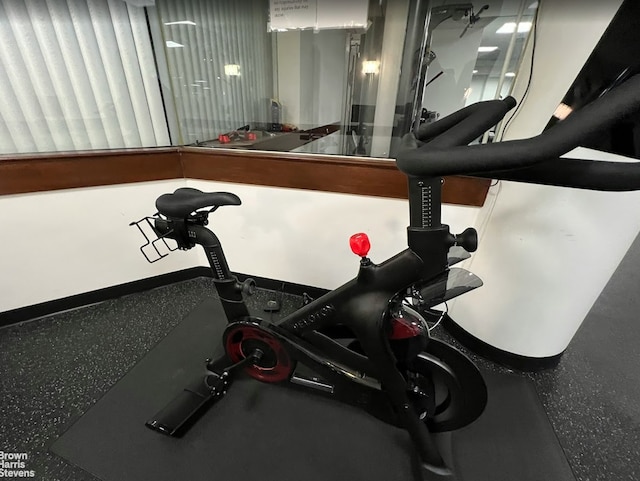 view of workout room