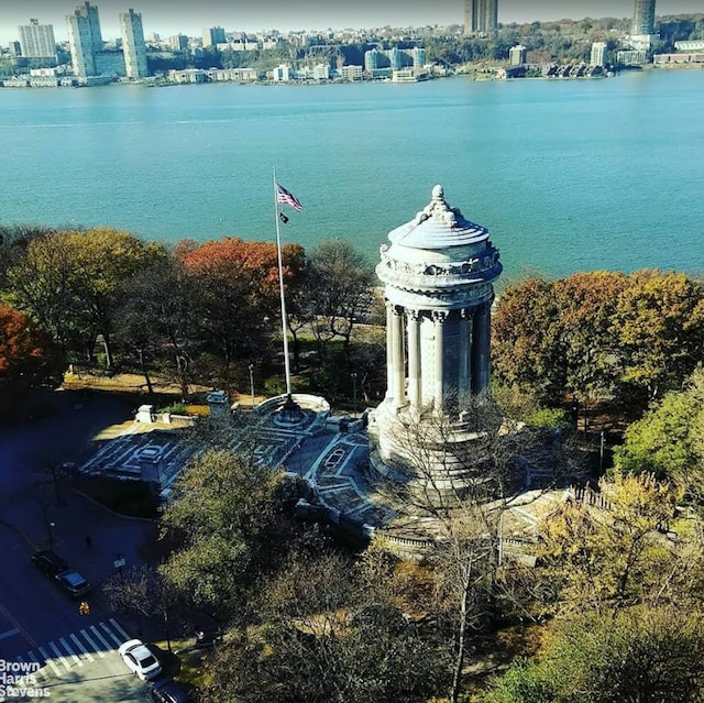water view featuring nearby urban area