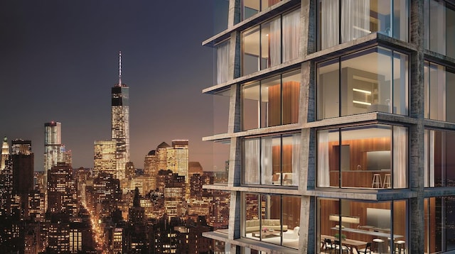 215 Chrystie St Unit 27East, New York City, NY 10002 - view of city with a view of city lights