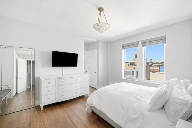 755 W End Ave Unit 15C, New York City, NY 10025 - bedroom with wood-type flooring and baseboards